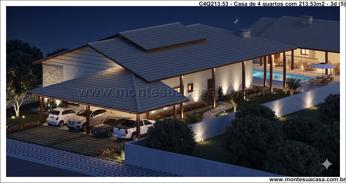 213.53m2-casa-terrea-com-4-suites-piscina-e-espaco-gourmet-integrado - Imagem 6
