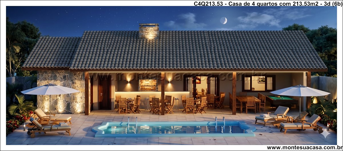 213.53m2-casa-terrea-com-4-suites-piscina-e-espaco-gourmet-integrado - Imagem 8