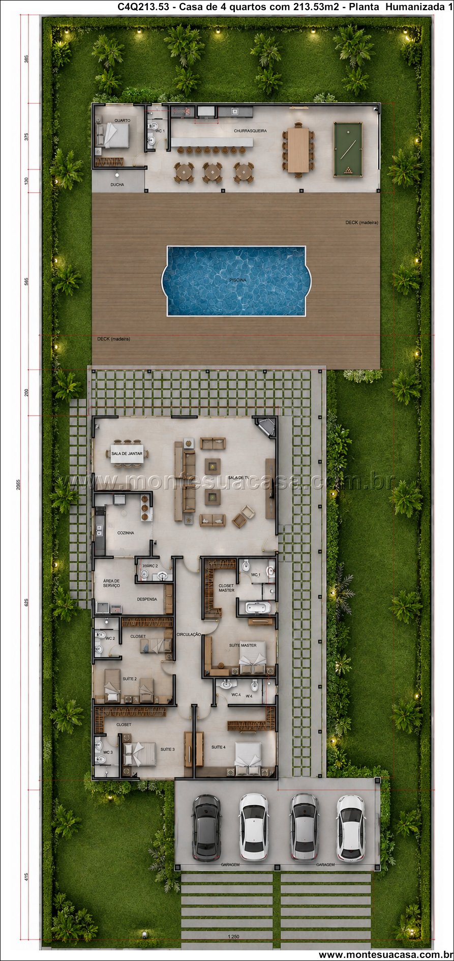 213.53m2-casa-terrea-com-4-suites-piscina-e-espaco-gourmet-integrado - Imagem 16