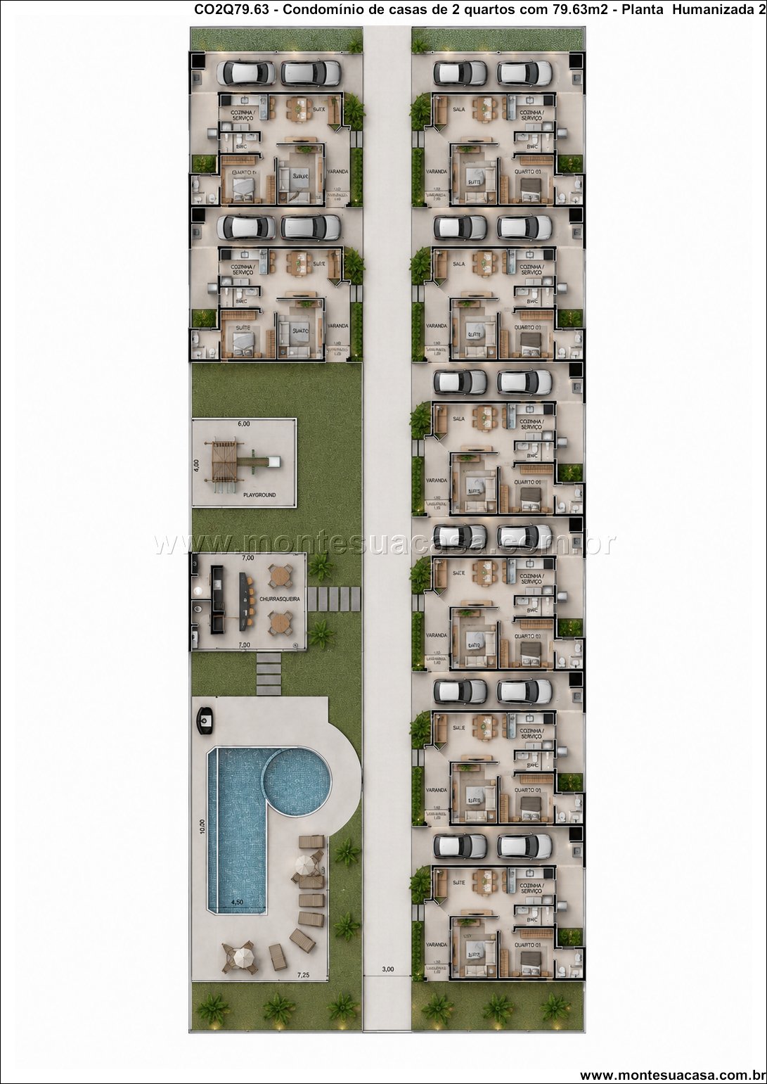 79.63m2-condominio-com-8-casas-de-2-quartos-piscina-churrasqueira-e-area-de-lazer-integrada