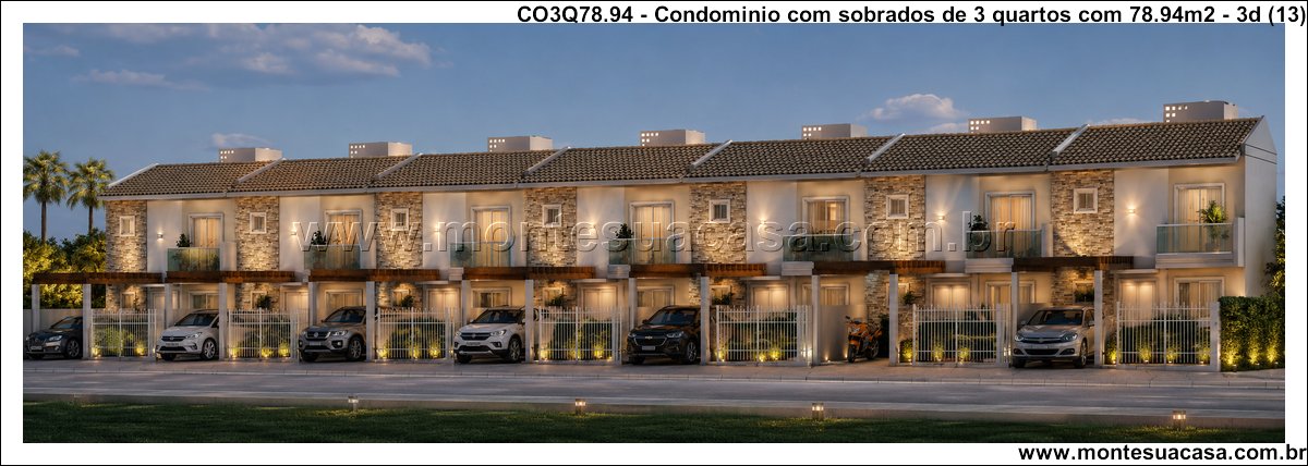 78.94m2-condominio-com-7-sobrados-de-3-quartos - Imagem 14