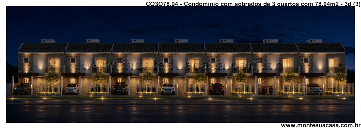 78.94m2-condominio-com-7-sobrados-de-3-quartos - Imagem 4
