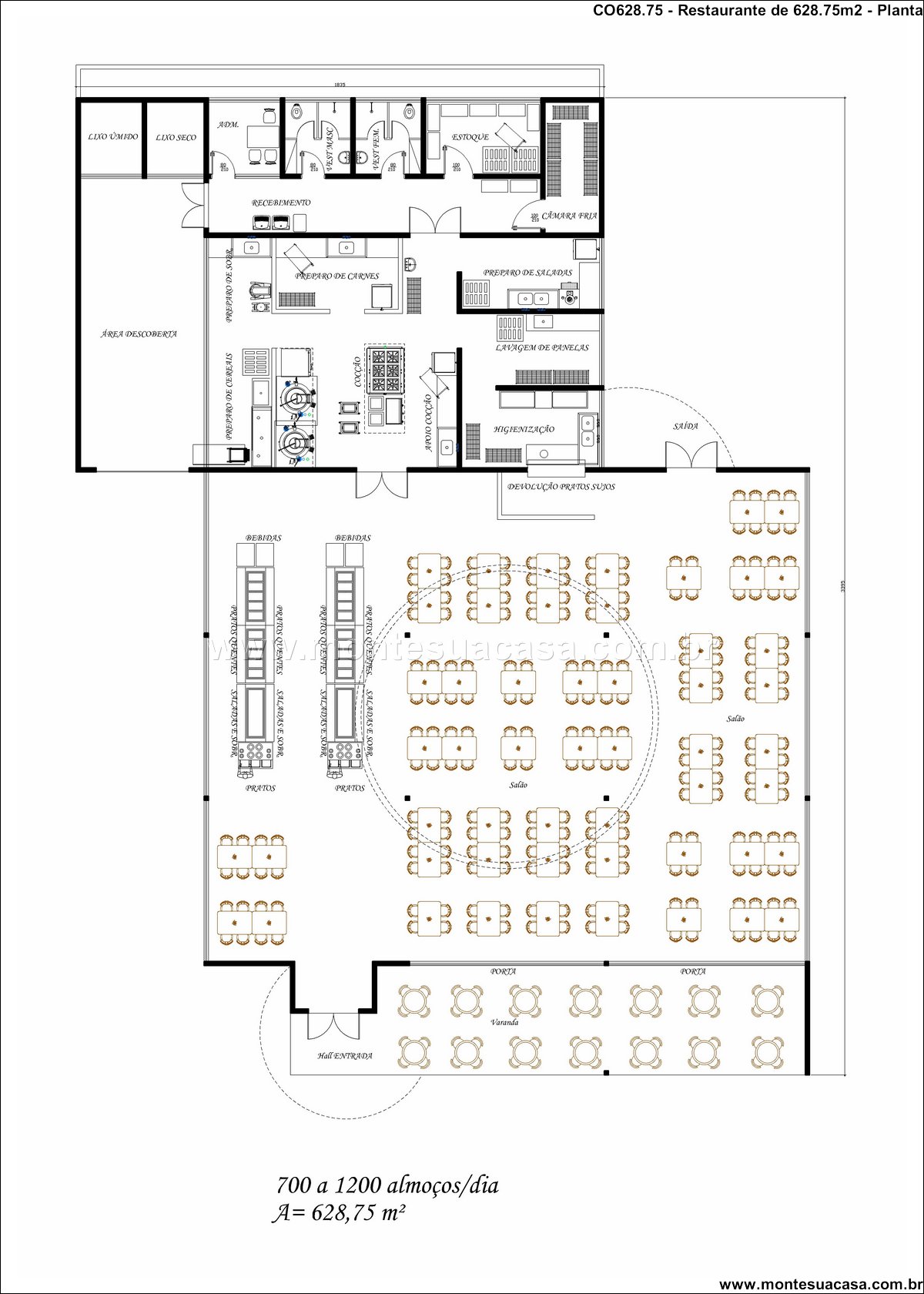 628.75m2-restaurante-com-268-lugares-e-cozinha-industrial-para-1200-refeicoes-dia - Imagem 3