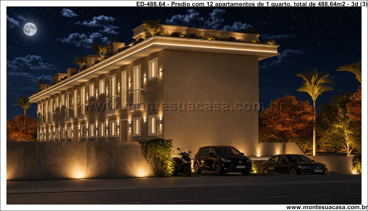 488.64m2-edificio-residencial-com-12-apartamentos-e-terraco-privativo - Imagem 4