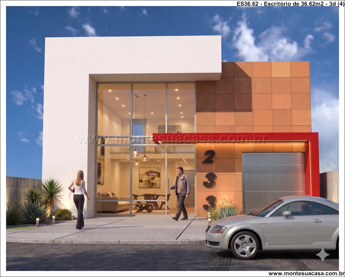 36.62m2-escritorio-com-fachada-moderna-jardim-de-inverno-e-garagem-integrada - Imagem 5