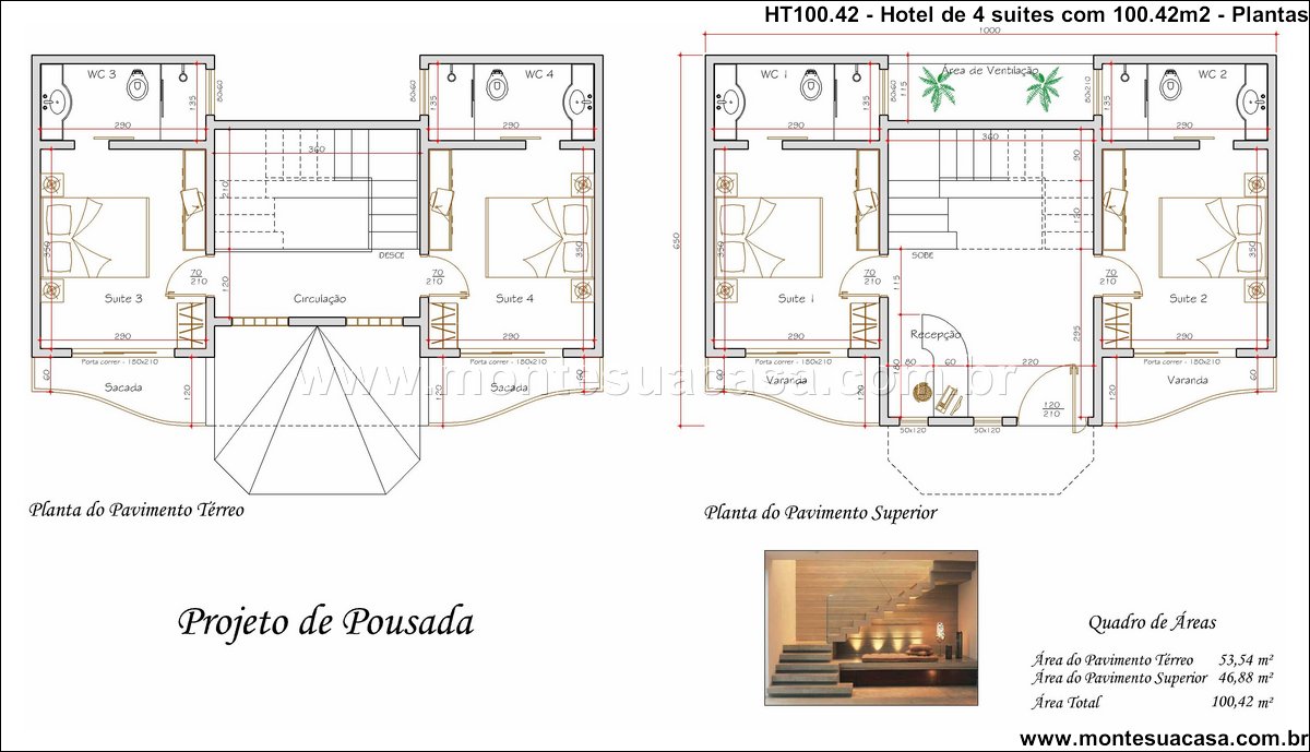 100.42m2-pousada-com-quatro-suites-e-recepcao-integrada - Imagem 6