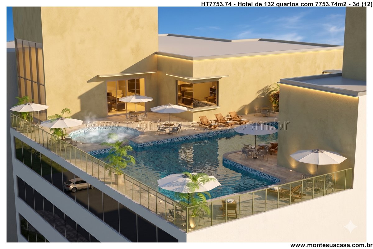 7753.74m2-hotel-com-100-suites-discoteca-rooftop-e-restaurante-corporativo - Imagem 13