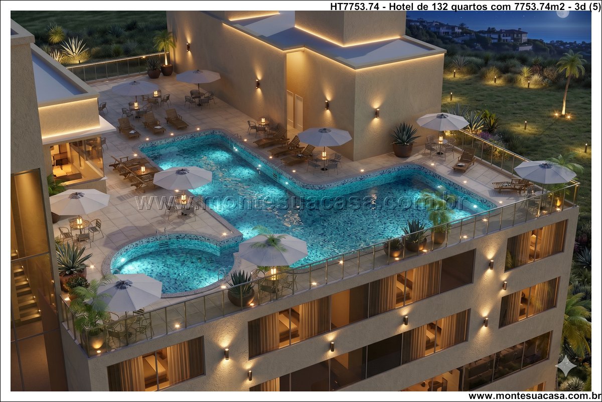 7753.74m2-hotel-com-100-suites-discoteca-rooftop-e-restaurante-corporativo - Imagem 6
