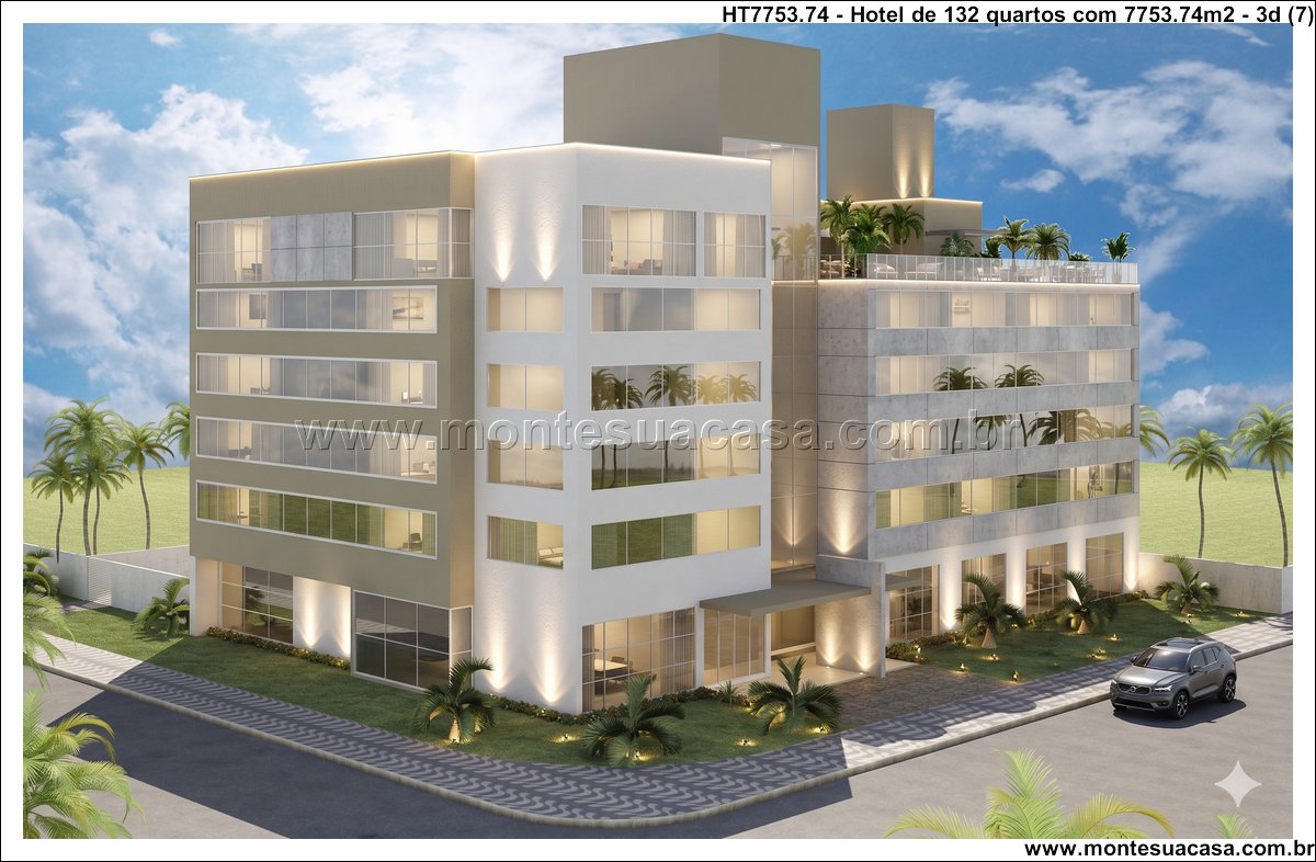 7753.74m2-hotel-com-100-suites-discoteca-rooftop-e-restaurante-corporativo - Imagem 8