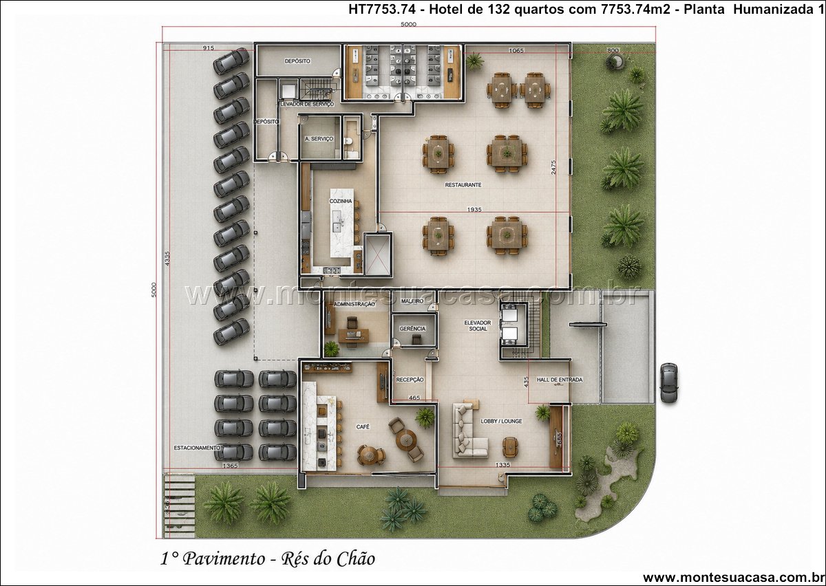 7753.74m2-hotel-com-100-suites-discoteca-rooftop-e-restaurante-corporativo - Imagem 14