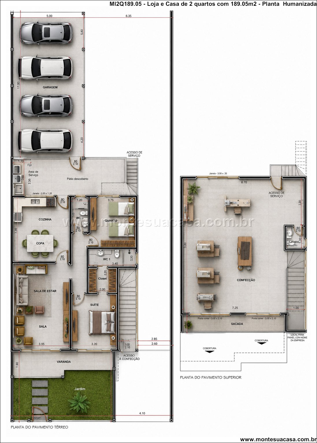 189.05m2-sobrado-com-2-quartos-e-ponto-comercial-no-terreo - Imagem 4