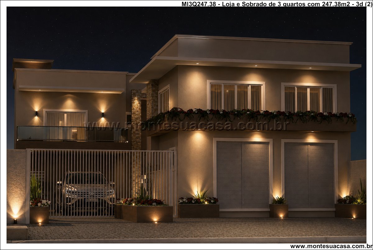 247.38m2-residencia-com-comercio-integrado-e-sobrado-3-quartos-nos-fundos - Imagem 3