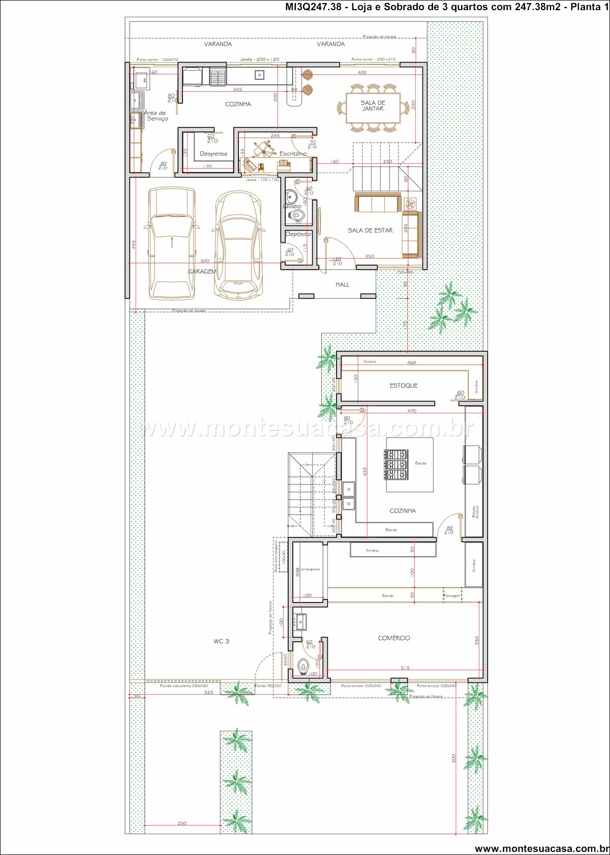 247.38m2-residencia-com-comercio-integrado-e-sobrado-3-quartos-nos-fundos - Imagem 14