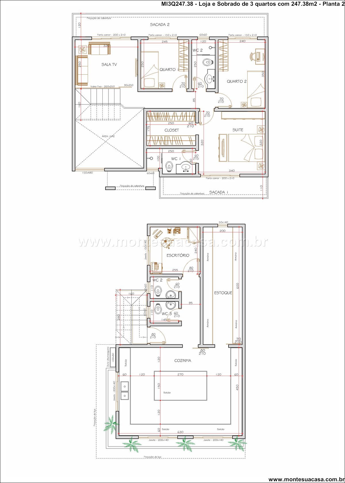 247.38m2-residencia-com-comercio-integrado-e-sobrado-3-quartos-nos-fundos - Imagem 15