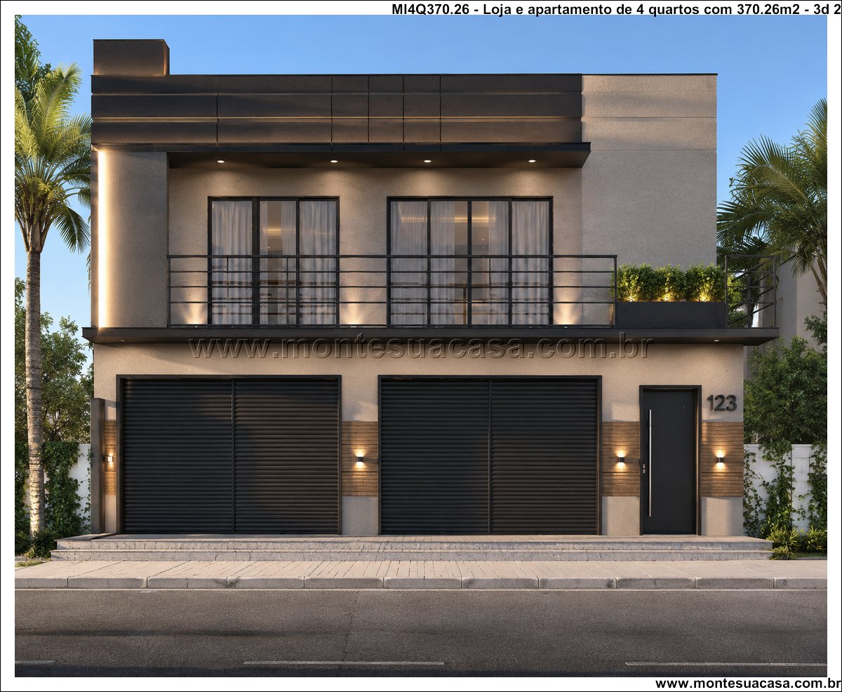 370.26m2-sobrado-de-4-quartos-com-2-lojas-e-garagem-ampla - Imagem 3