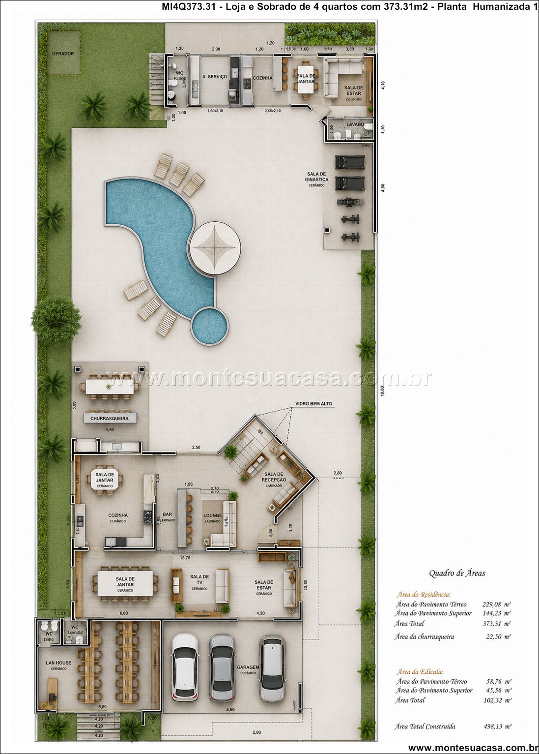 373.31m2-sobrado-de-4-suites-com-piscina-academia-espaco-gourmet-e-lanhouse - Imagem 12