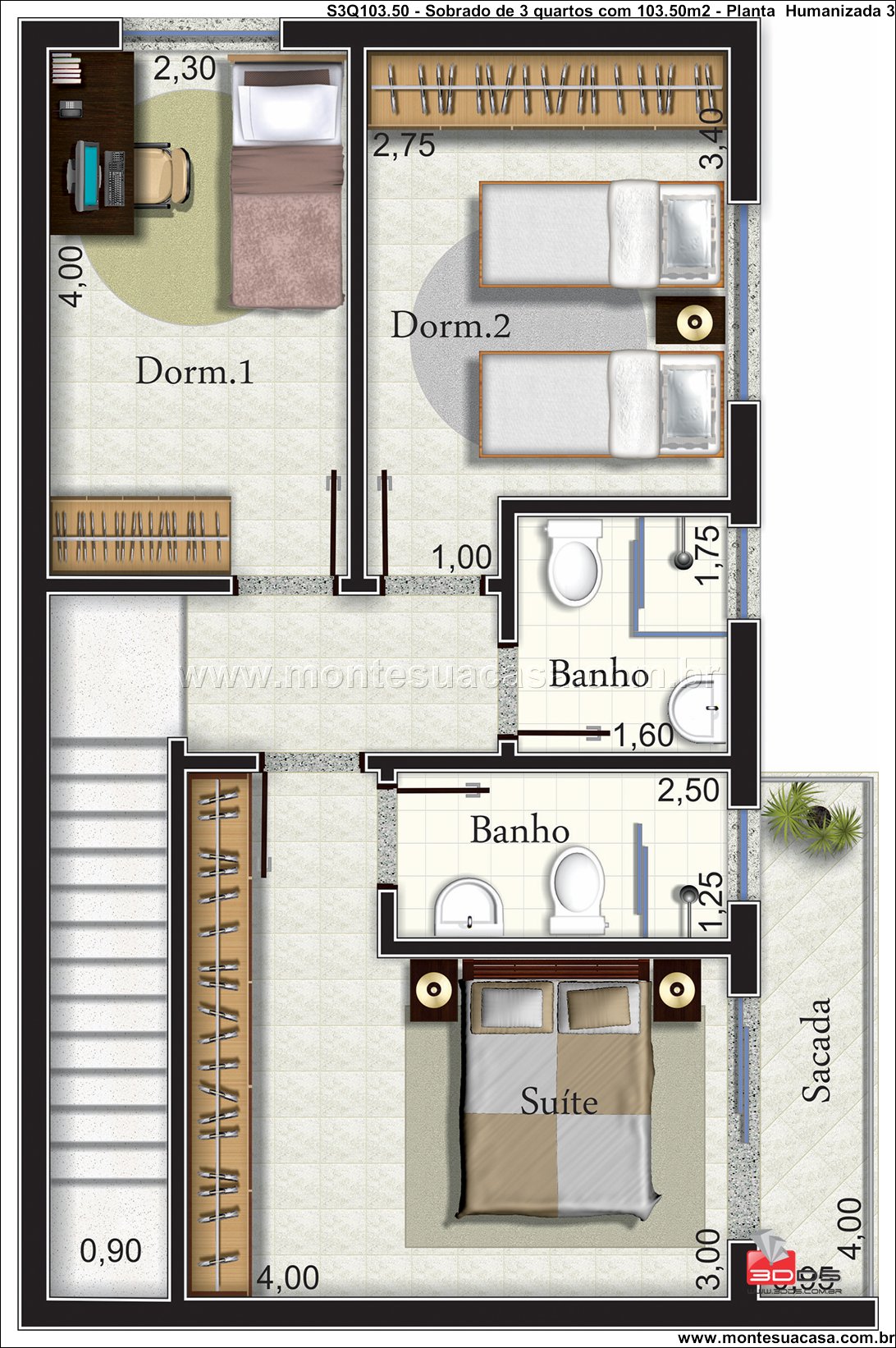 103.50m2-unidade-de-esquina-com-3-quartos - Imagem 10