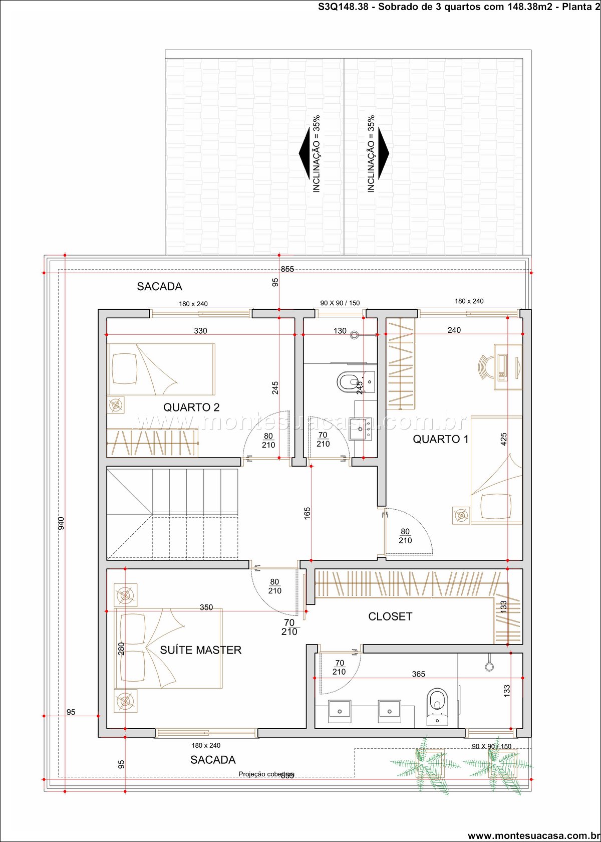 148.38m2-sobrado-de-3-quartos-com-piscina-varanda-e-garagem-coberta - Imagem 17