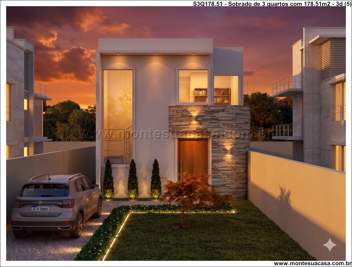 178.51m2-sobrado-moderno-com-3-quartos-e-espaco-gourmet-integrado - Imagem 6