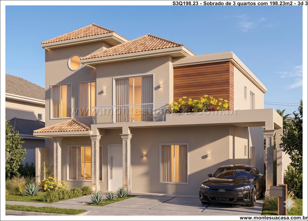 198.23m2-sobrado-de-3-quartos-com-suite-master-e-jardineira - Imagem 4
