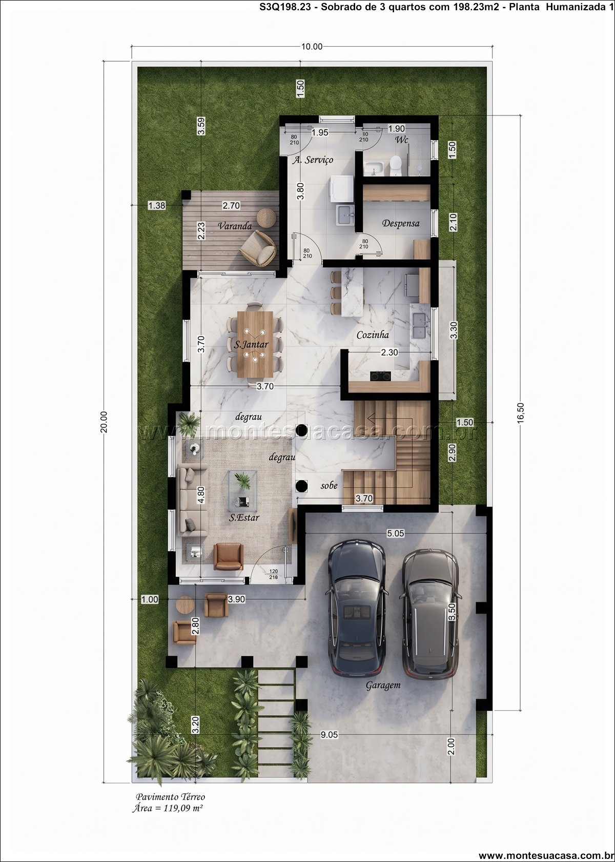 198.23m2-sobrado-de-3-quartos-com-suite-master-e-jardineira - Imagem 6