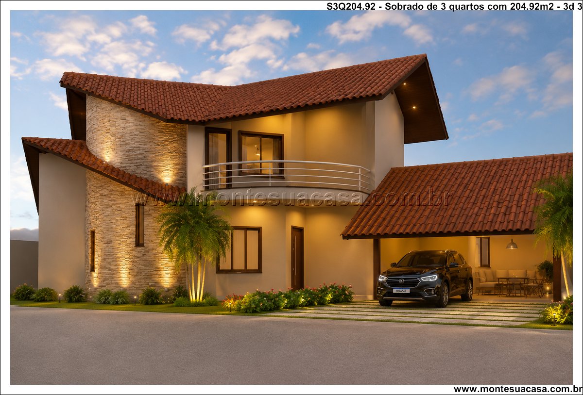204.92m2-projeto-residencial-com-piscina-e-sacada - Imagem 4