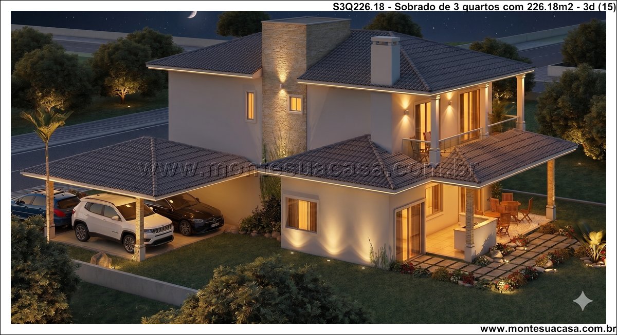 226.18m2-sobrado-de-3-quartos-com-projeto-moderno - Imagem 16