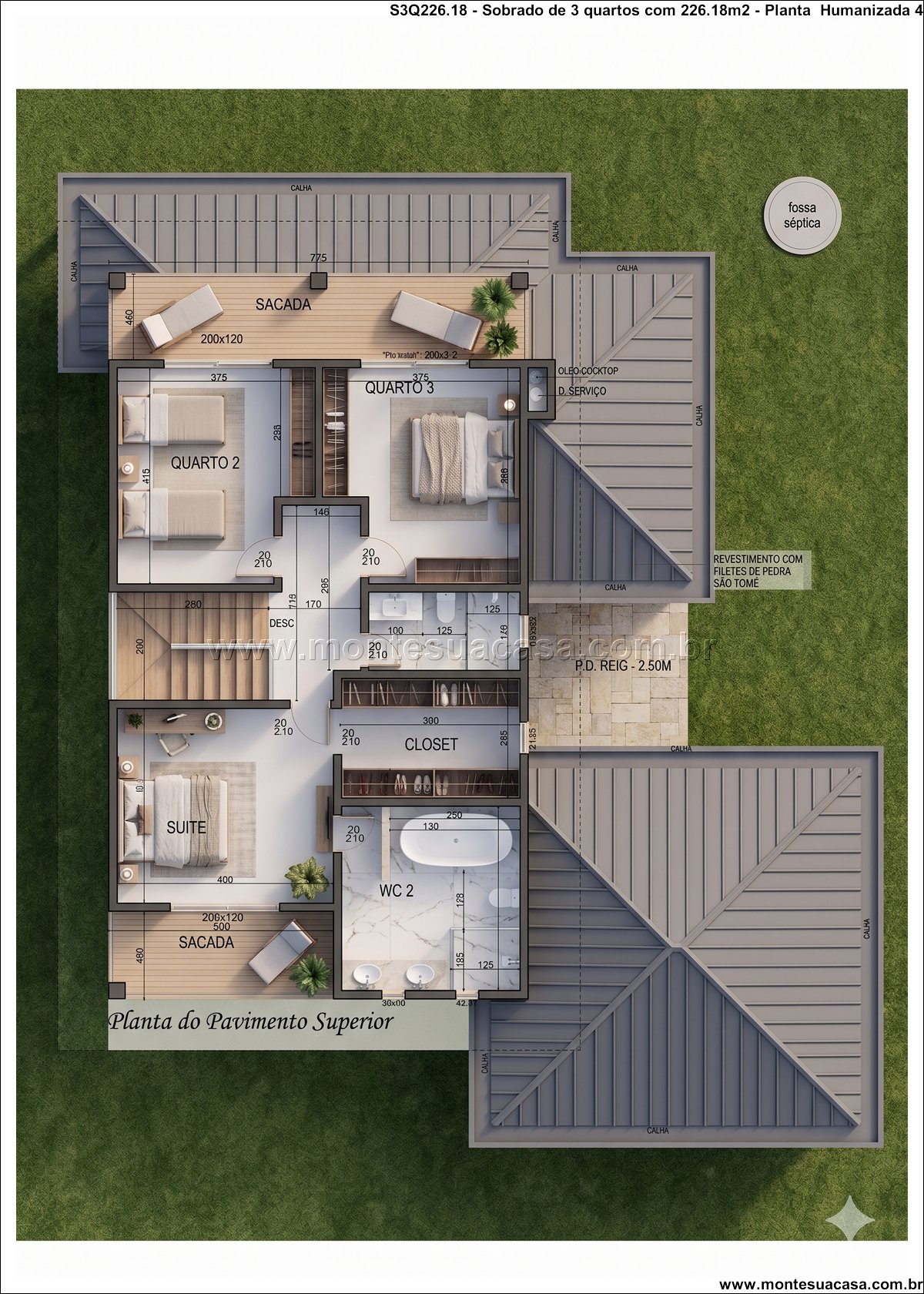 226.18m2-sobrado-de-3-quartos-com-projeto-moderno - Imagem 22