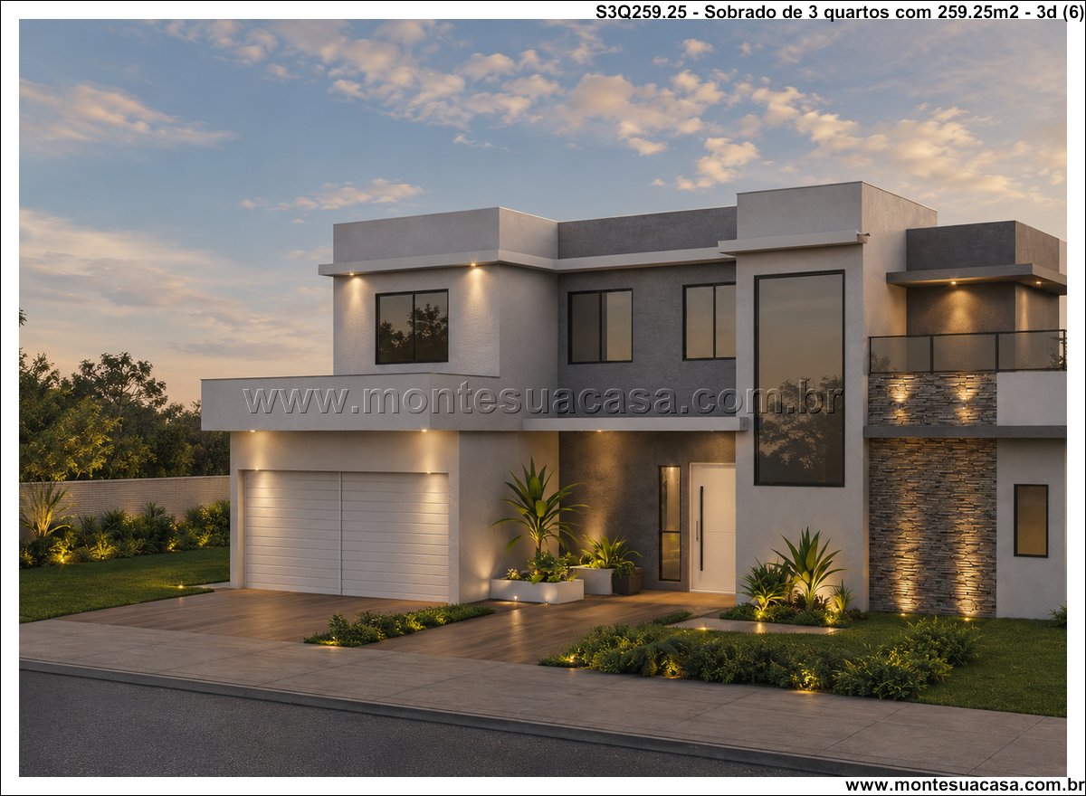 259.25m2-sobrado-de-3-quartos-com-espaco-gourmet - Imagem 7