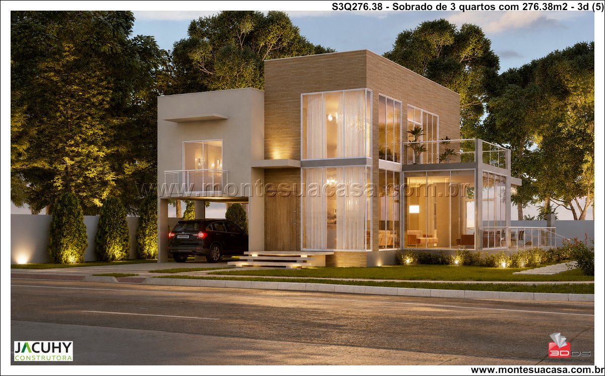276.38m2-sobrado-tres-quartos-com-suite-master-e-varanda-gourmet - Imagem 6