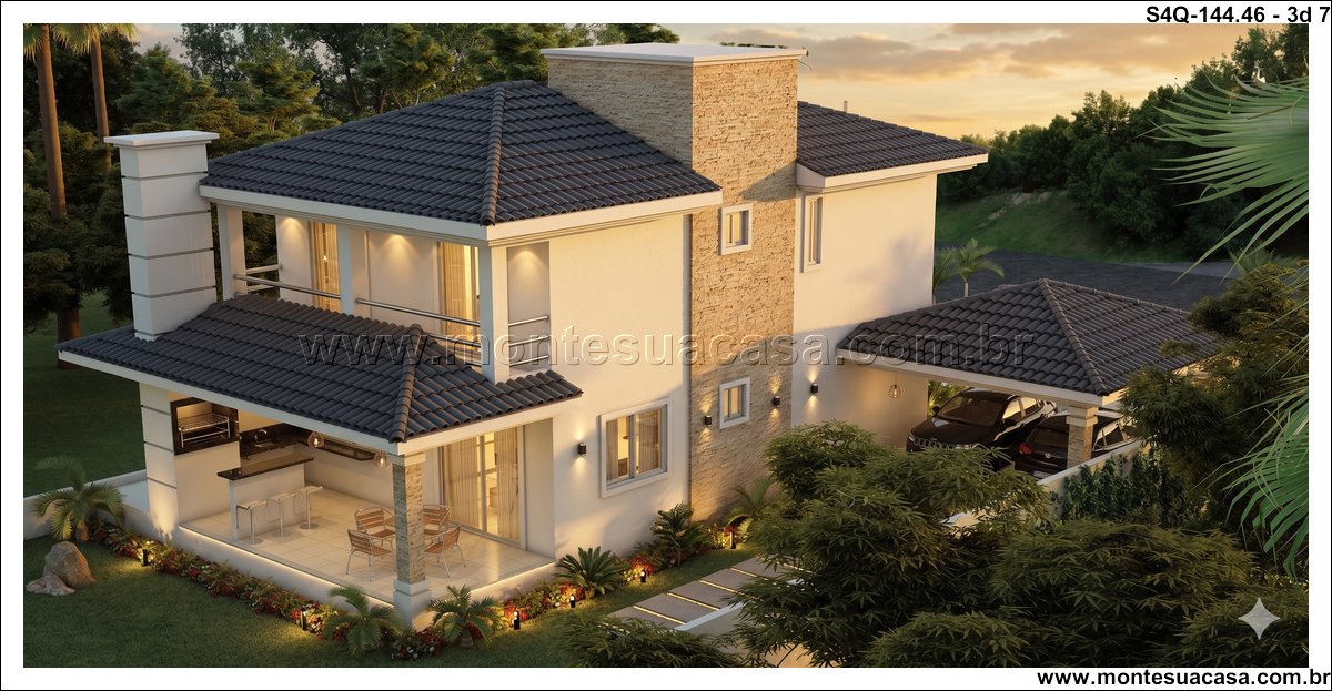 144.46m2-sobrado-4-quartos-com-fachada-contemporanea-e-espacos-integrados - Imagem 8