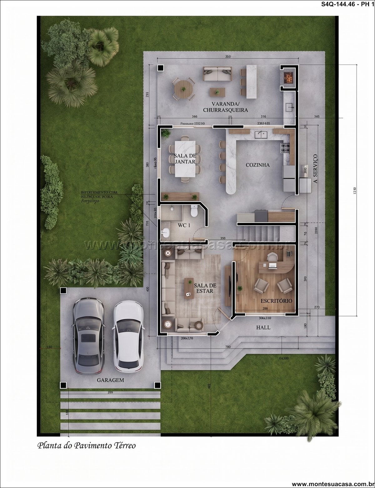 144.46m2-sobrado-4-quartos-com-fachada-contemporanea-e-espacos-integrados - Imagem 10