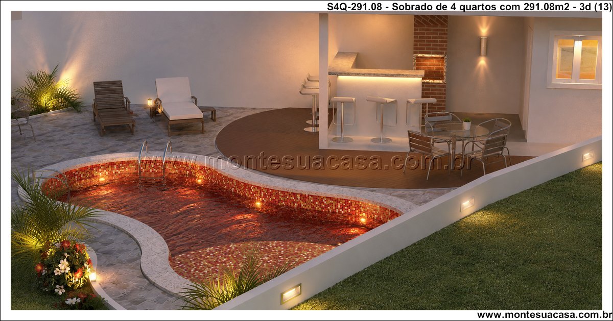 291.08m2-residencia-sobrado-com-piscina-e-espaco-gourmet-completo - Imagem 14