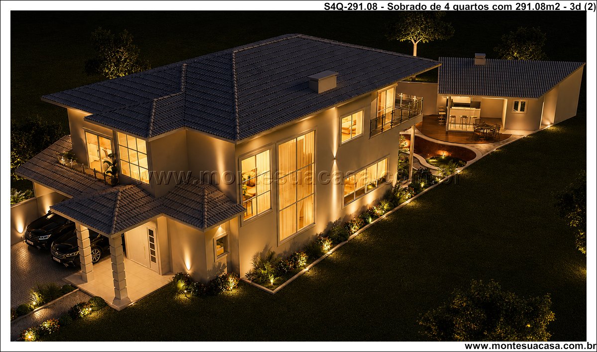 291.08m2-residencia-sobrado-com-piscina-e-espaco-gourmet-completo - Imagem 3