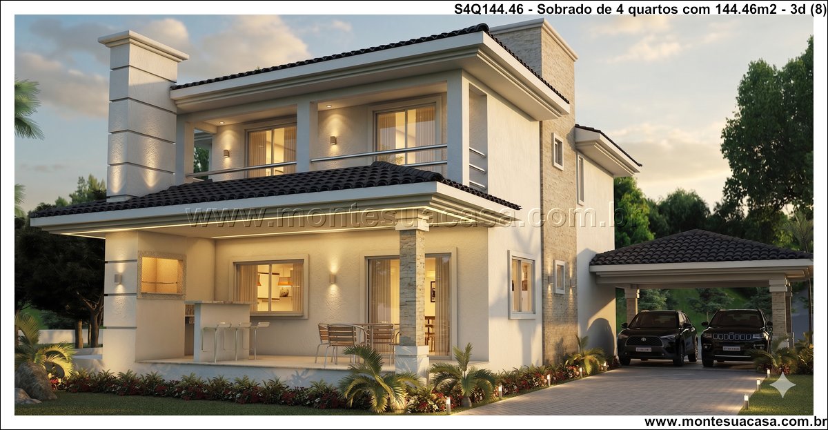 144.46m2-sobrado-4-quartos-com-fachada-contemporanea-e-espacos-integrados - Imagem 9