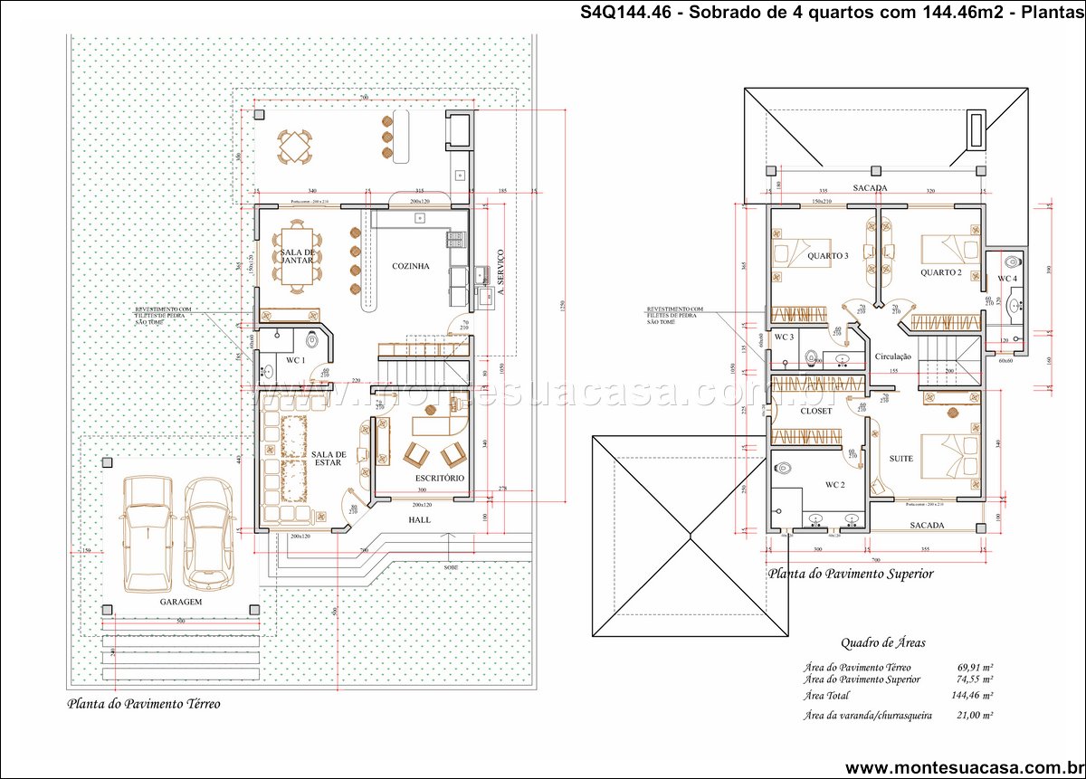 144.46m2-sobrado-4-quartos-com-fachada-contemporanea-e-espacos-integrados - Imagem 12
