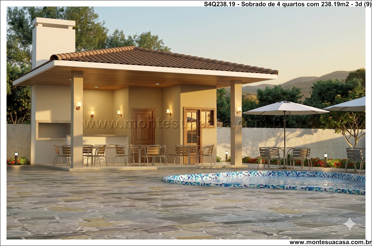 238.19m2-sobrado-moderno-com-4-quartos-piscina-churrasqueira-e-garagem-coberta-para-2-carros - Imagem 10