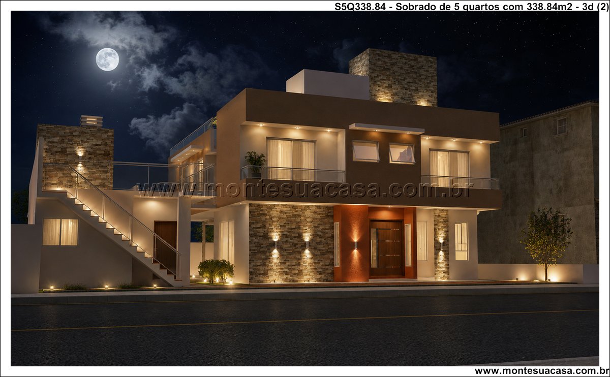 338.84m2-sobrado-moderno-de-5-quartos-com-suite-master - Imagem 3