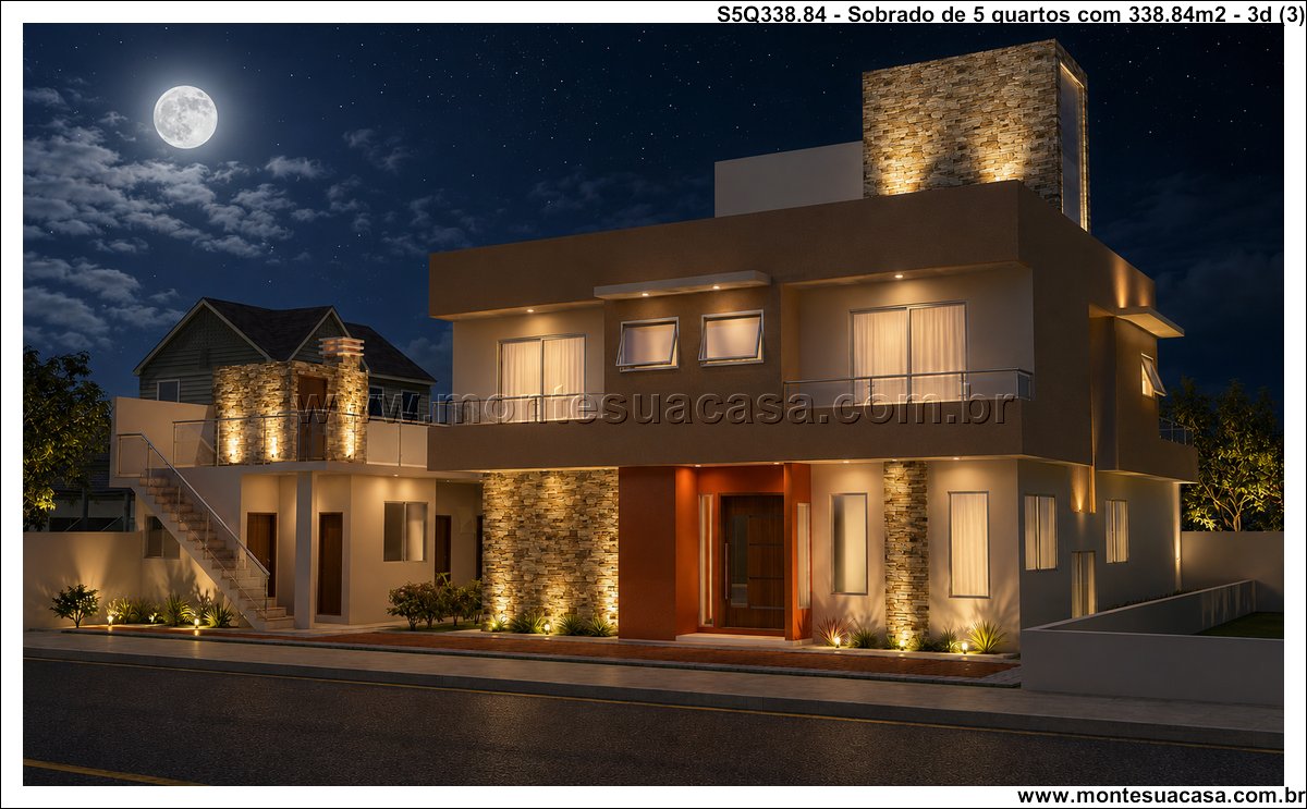 338.84m2-sobrado-moderno-de-5-quartos-com-suite-master - Imagem 4