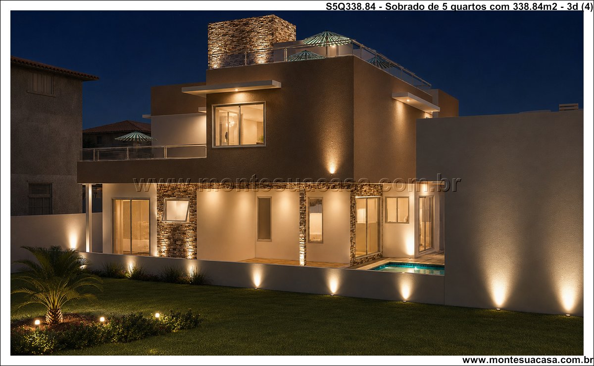338.84m2-sobrado-moderno-de-5-quartos-com-suite-master - Imagem 5