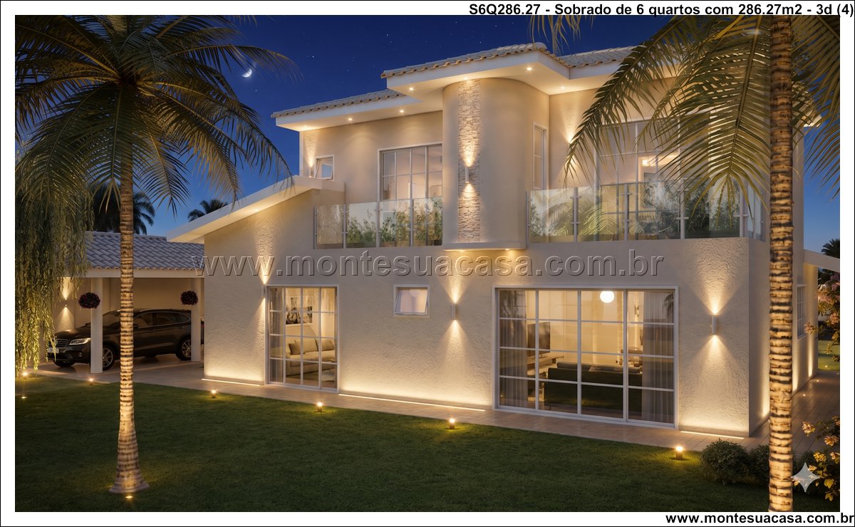 286.27m2-sobrado-de-6-quartos-com-6-suites-e-area-de-lazer - Imagem 5
