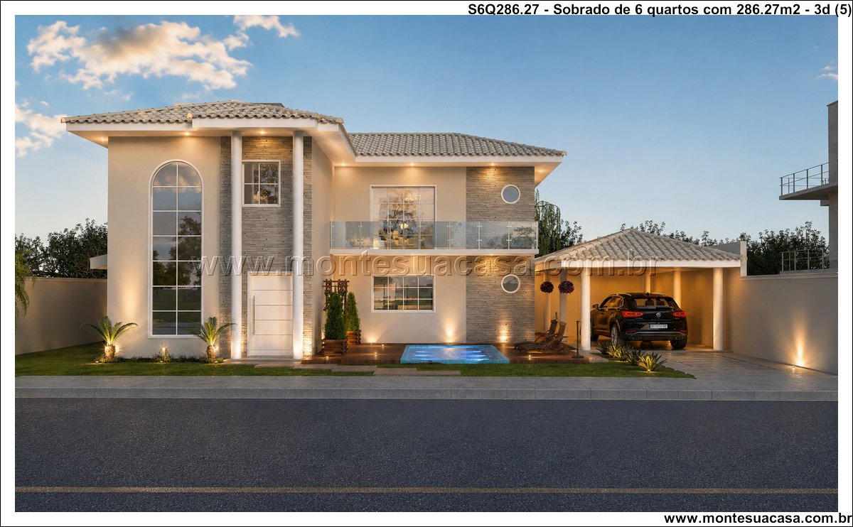 286.27m2-sobrado-de-6-quartos-com-6-suites-e-area-de-lazer - Imagem 6