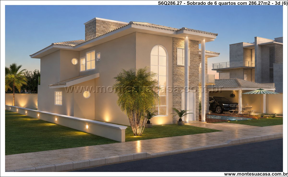 286.27m2-sobrado-de-6-quartos-com-6-suites-e-area-de-lazer - Imagem 7