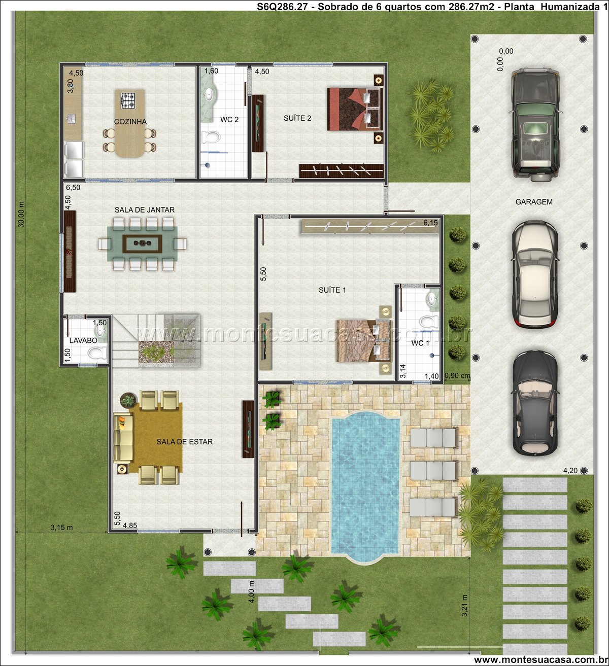 286.27m2-sobrado-de-6-quartos-com-6-suites-e-area-de-lazer - Imagem 10