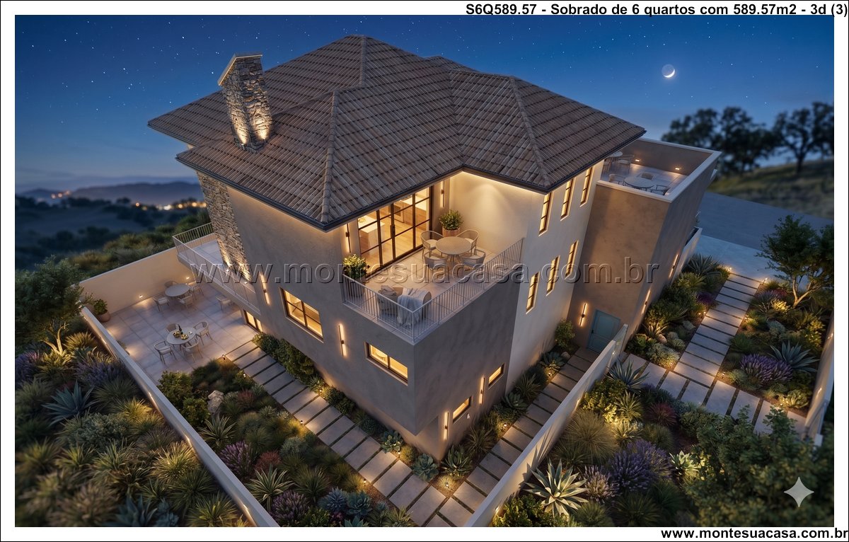 589.57m2-sobrado-6-quartos-com-areas-integradas - Imagem 4