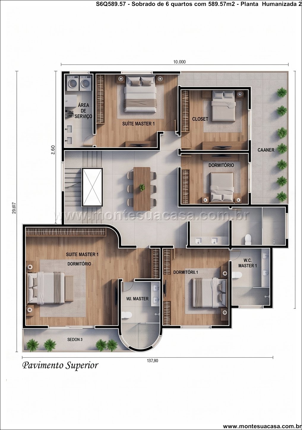 589.57m2-sobrado-6-quartos-com-areas-integradas - Imagem 11