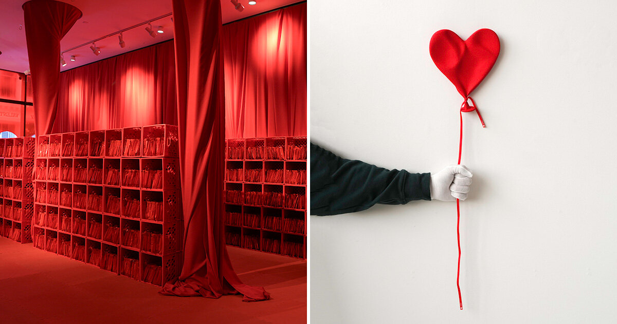 Cj Hendry e Tony’s Chocolonely preenchem o pop-up todo vermelho do Dia dos Namorados com caixas misteriosas em Nova York
