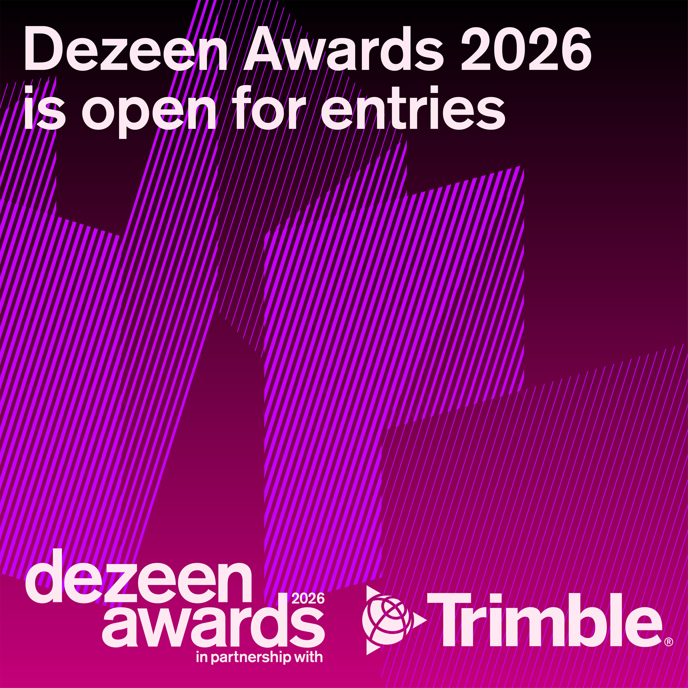 Dezeen Awards 2026 é lançado e adiciona novos showcases regionais