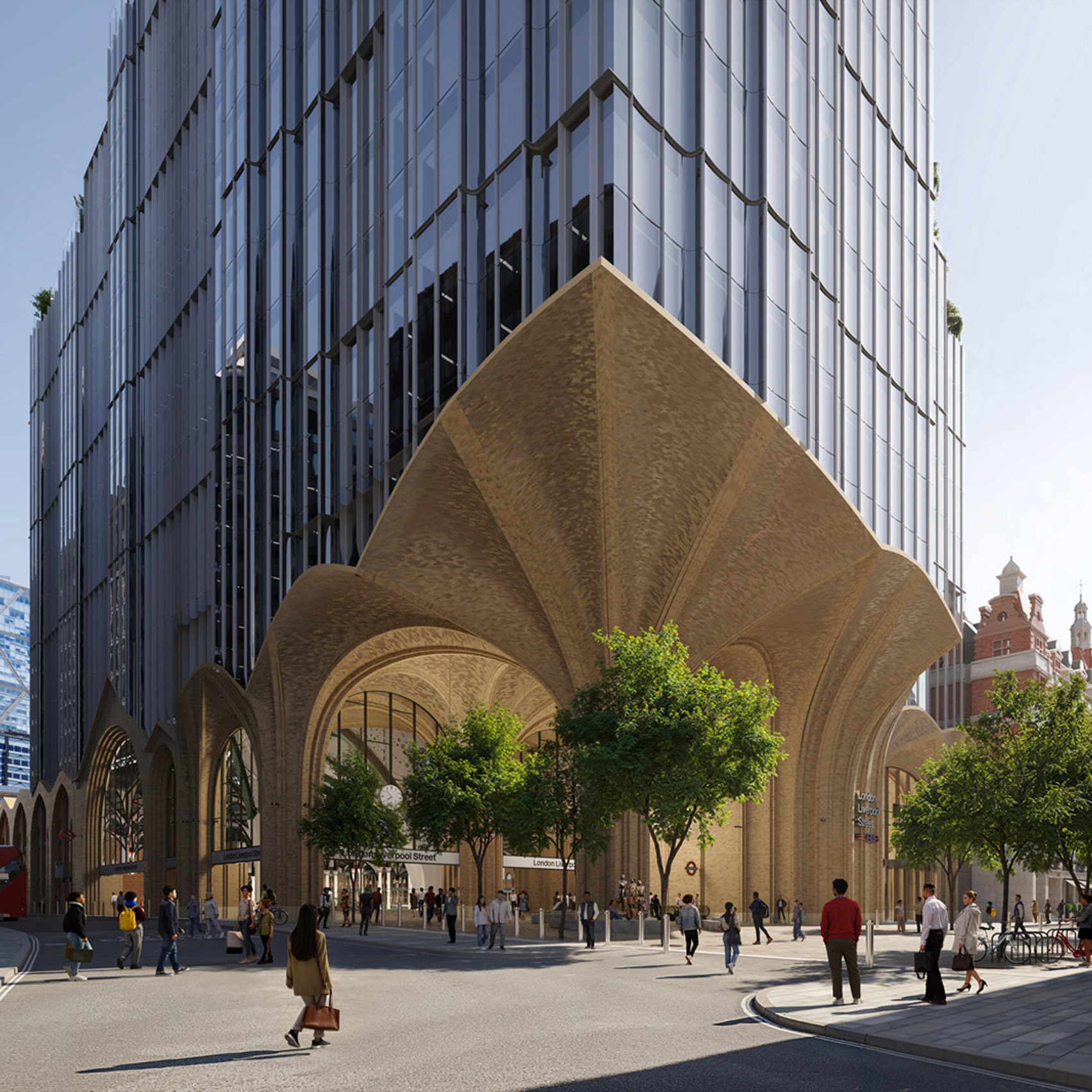 Polêmica reforma da estação Liverpool Street aprovada em Londres