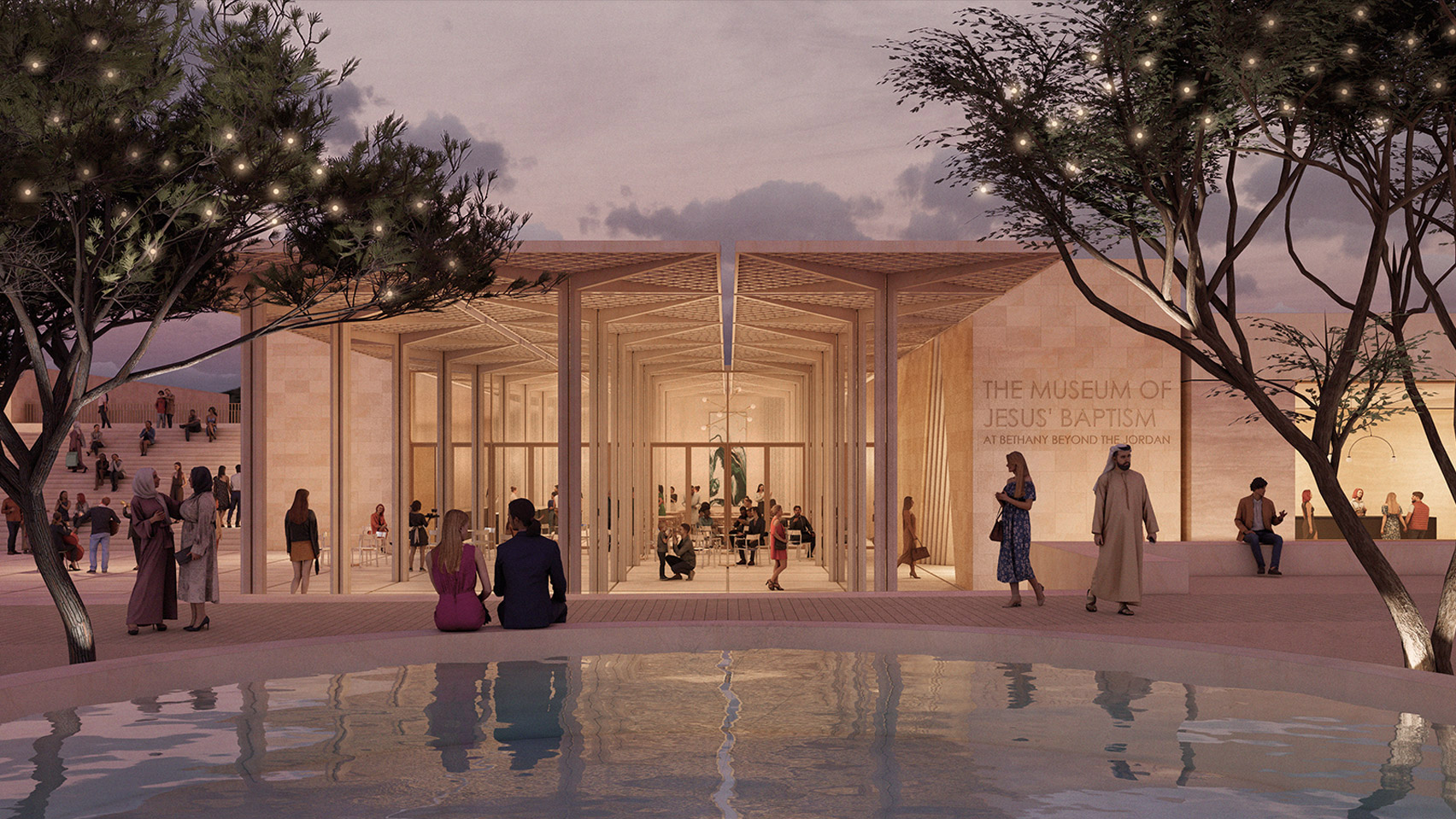 Niall McLaughlin projeta o Museu do Batismo de Jesus na Jordânia